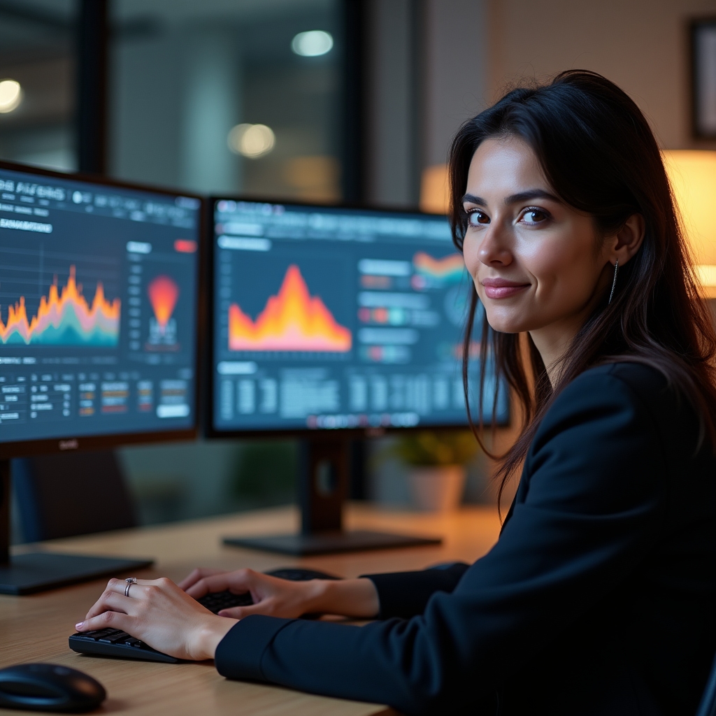 Přehled analytického dashboardu s daty o chování zákazníků