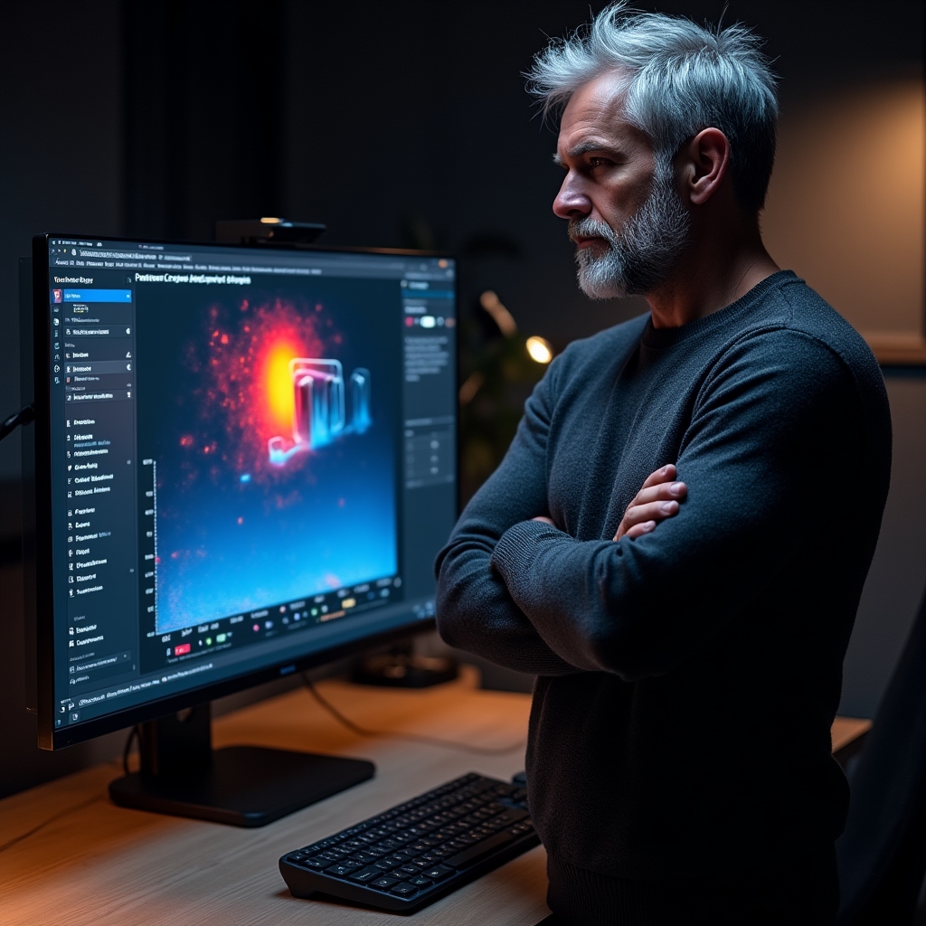 Tepelná mapa produktové stránky e-shopu zobrazená na monitoru